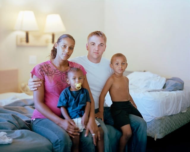 Sonia, Zach, Raekwon, and Antonio, 2011,  Tampa, FL from Touching Strangers (Aperture,  May 2014)