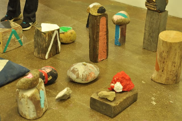 Sculptural assemblage by Benjamin King