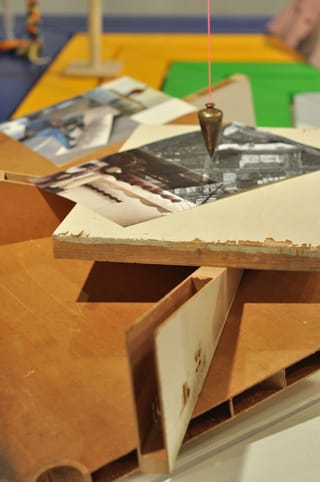 Detail of Ian Umlauf's "Teperu: Endlessly (adapted)" (2014) (click to enlarge)