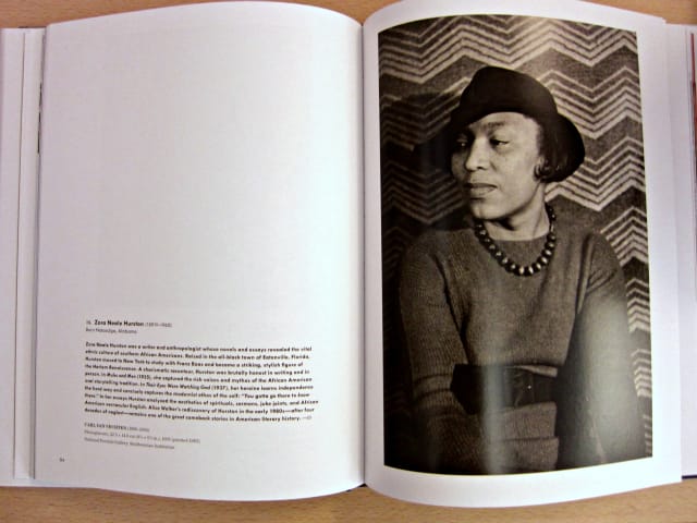 Zora Neale Hurston in "American Cool" (photograph of the book by the author for Hyperallergic)