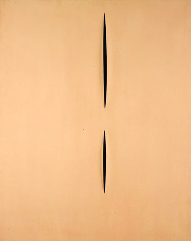 _Concetto spaziale, Attese (Concept spatial, Attentes)_ (1959)