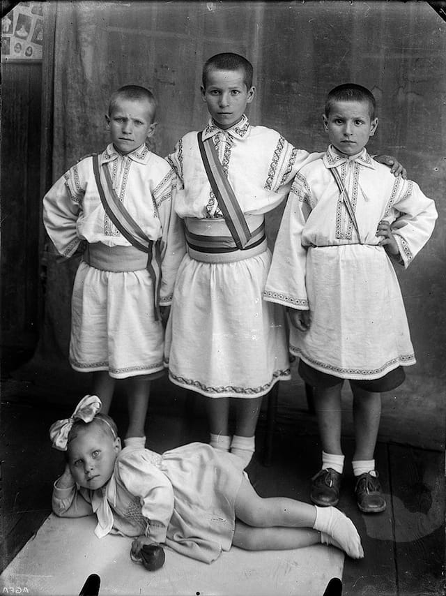 Studio portrait (nd) (via Costică Acsinte Archive)