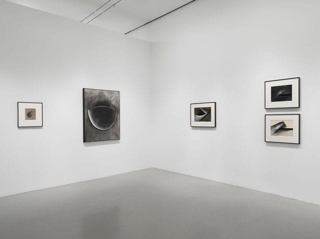 Installation view, 'Jay DeFeo' at Mitchell-Innes & Nash, NY, 2014 (courtesy Mitchell-Innes & Nash, NY) (all images © 2014 The Jay DeFeo Trust / Artists Rights Society [ARS], New York)