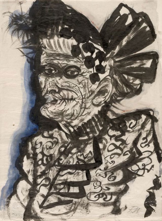 Otto Dix, "Old Woman" (c 1923), Art Institute of Chicago, gift of Dorothy Braude Edinburg to the Harry B. and Bessie K. Braude Memorial Collection (© 2014 Artists Rights Society [ARS], New York / VG Bild-Kunst, Bonn)