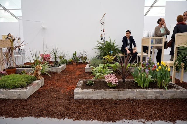Ariel Reichman's garden installation at PSM