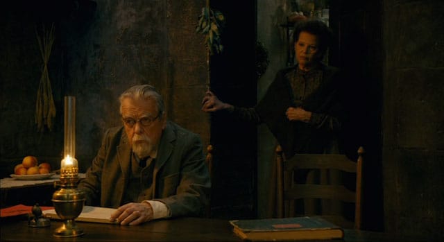 Still from Manoel de Oliveira's "O Gebo e a Sombra" (all film stills by the author for Hyperallergic)