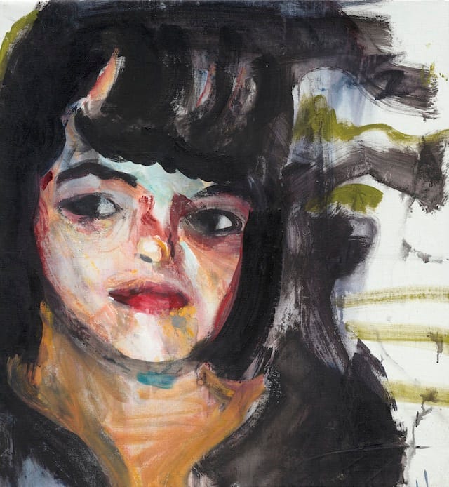 Brian Maguire's 2012 portrait of Guadalupe Veronica Castro (All images are courtesy of artist and Kerlin Gallery, Dublin)