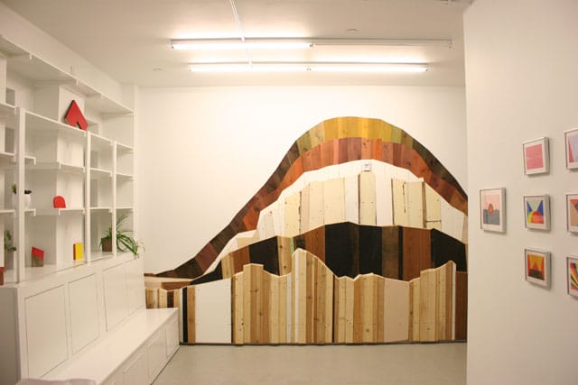 Installation view, 'Gabriel Hurier: Directions' at Sardine Gallery (all photos by Matthew Ransom and courtesy Sardine)