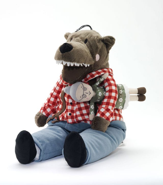 Soft toy wolf Lufsig, designed for and manufactured by Ikea (2013) (photo (c) Victoria and Albert Museum, London)