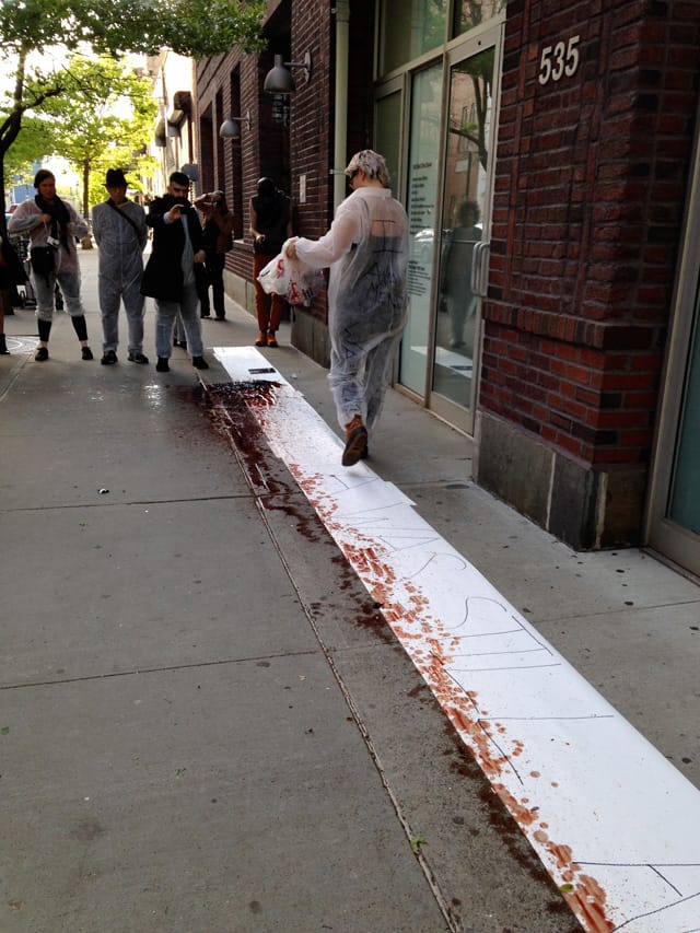 Clifford spilling blood