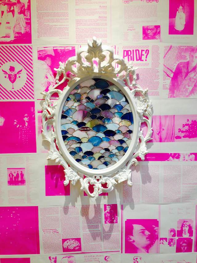 Juan Martin Del Campo, "Clouds (for Dolly)." Mixed media. All images courtesy of the author for Hyperallergic.