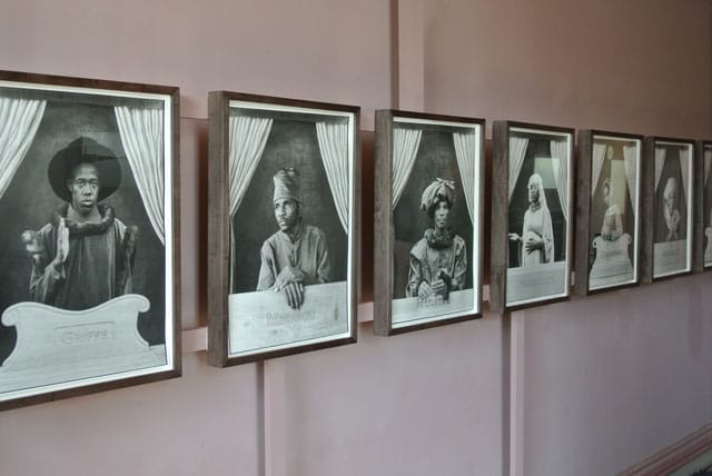 Leah Gordon's 'Caste Portraits' at the HOUSE Festival (all photos by the author for Hyperallergic)