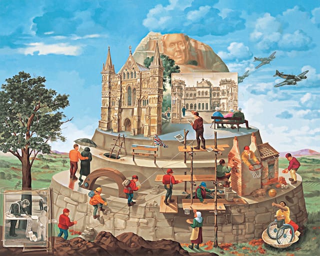 "Leonard Cheshire" (Image courtesy of the artist) 