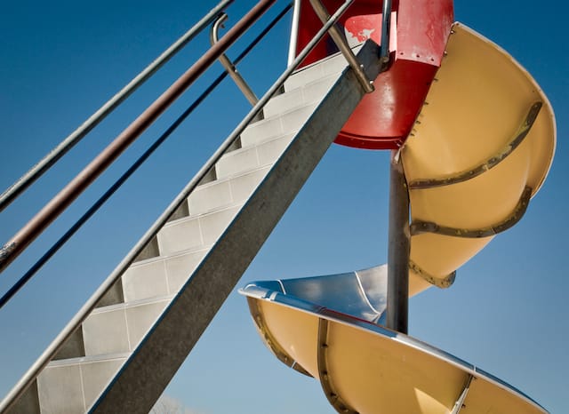 Spiral slide, La Junta, Colorado (2006)