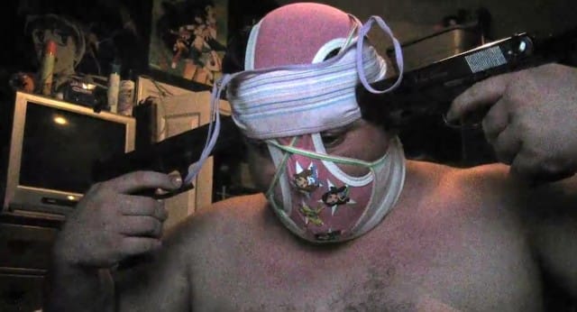 Image from Rafman's, "Still Life (Betamale)," 2013