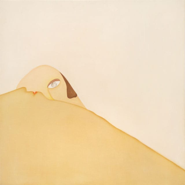 Huguette Caland, "Sunrise" (1973) (via prospectneworleans.org/image courtesy of the artist and Lombard Freid, New York)
