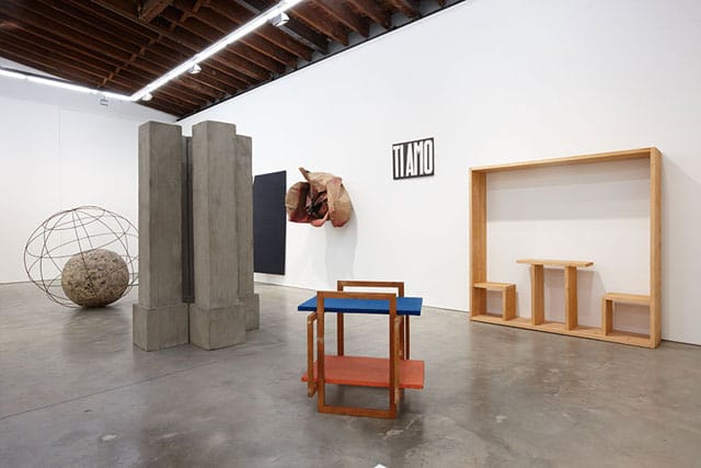 Installation view, 'Michelangelo Pistoletto: The Minus Objects 1965-1966' at Luhring Augustine Bushwick (photo courtesy the artist and Luhring Augustine, New York)