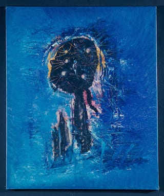 Museum Ludwig, ML, Wols, Le fantôme bleu, ML 10015