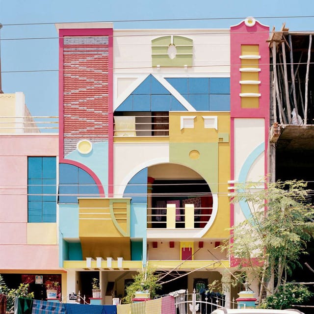 Françoise Dorget explores the Southern Indian city of Tirunamavalai, which influence the work of the iconic Memphis Group work of the 1980s by Italian designer Ettore Sottsass. This folk architecture and design is strangely similar to Sottsass's "radicality." (via , h/t Curbed)