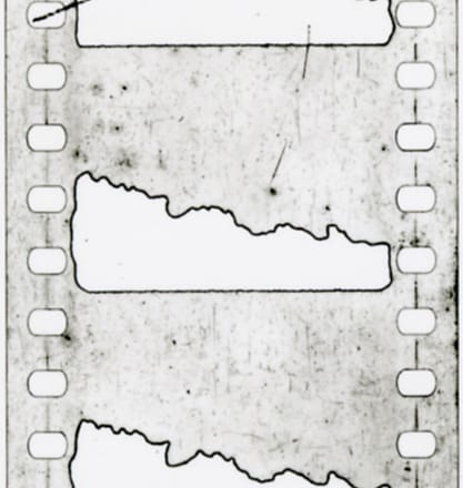 Stensil Work Showing Frames Cut Out