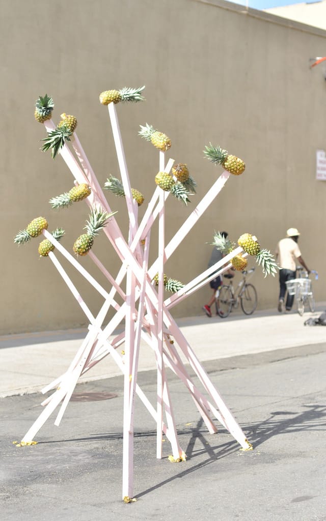 Jesse Bercowetz, "Love the One the One" (2014) (photo Hrag Vartanian/Hyperallergic)