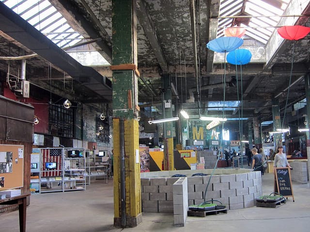 A view of the "Living as Form" exhibition in New York, October 2011 (photo Allison Meier/Hyperallergic)