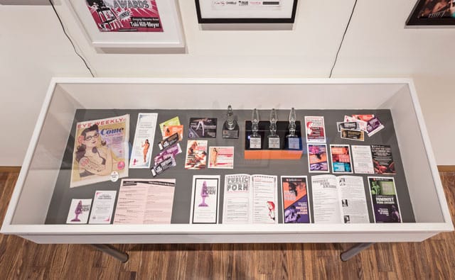 Installation view, 'Archiving Public Sex'