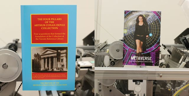Two of the first books published at the Toronto Reference Library's new Asquith Press. (image via www.pinterest.com/torontolibrary/asquith-press)