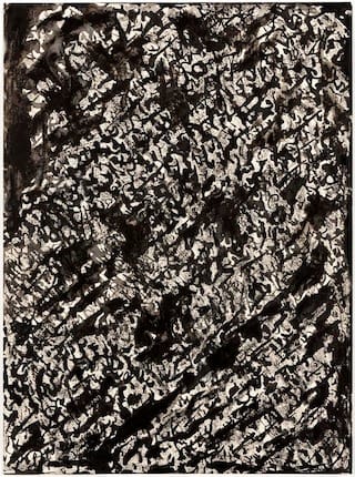 Henri Michaux _SansTitre_ (1960) 45x32 cm