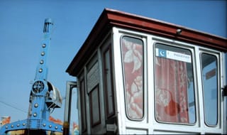 Bani Abidi, "Karachi Series II" (2014),  film still