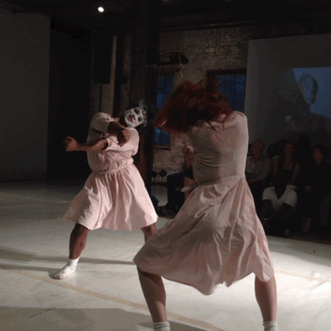 Raja Feather Kelly / The Feath3r Theory, “Drella (I Love You Faye Driscoll)” (2014) (animated gif by author)