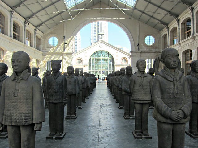 Prune Nourry, "Terracotta Daughters" (2013)