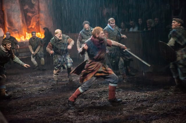 Kenneth Branagh (center) in "Macbeth" at Park Avenue Armory (photograph by Stephanie Berger, courtesy of Park Avenue Armory)