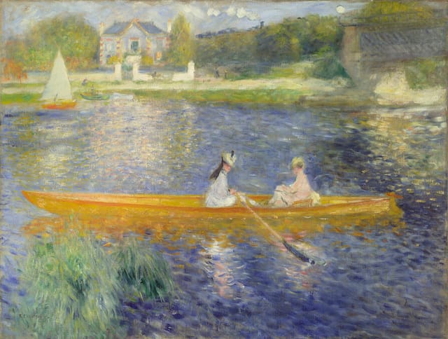 Pierre-Auguste Renoir (1841 – 1919) The Skiff (La Yole), 1875 Oil on canvas The National Gallery, London. Bought, 1982 © The National Gallery, London 