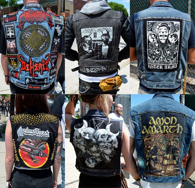 I'm a sucker for subcultures and their visual culture. Here Andrew Aversionline walked about a Death Metal event in Maryland and posted the "Top 50 backpatch photos of the 2014 Maryland Deathfest." (via No Echo, h/t @heartasarena)