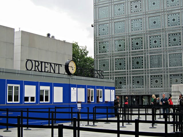 Orient Express ticket station (photograph by the author)