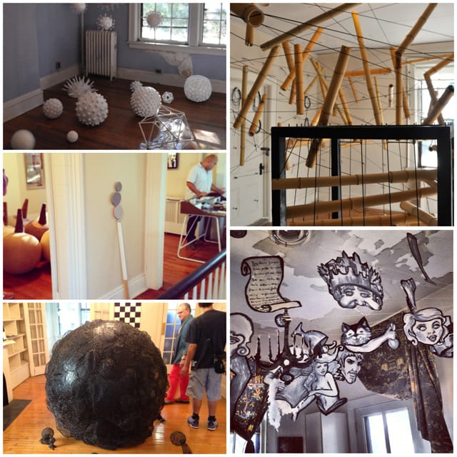 Photos from last year's Governors Island Art Fair (photos by Hrag Vartanian/Hyperallergic)