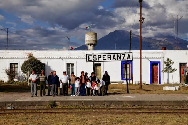 Ivan Puig and Andrés Padilla Domene, SEFT-1 Esperanza station in the exhibition SEFT-1 Abandoned Railways Exploration Probe - Modern Ruins 1:220 presented by The Arts Catalyst and Furtherfield, London June 2014