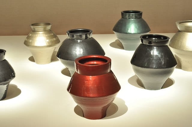 Ai Weiwei, "Han Dynasty Vases with Auto Paint" (2013), Han Dynasty vases (202 BCE–220 ACE) and automotive paint