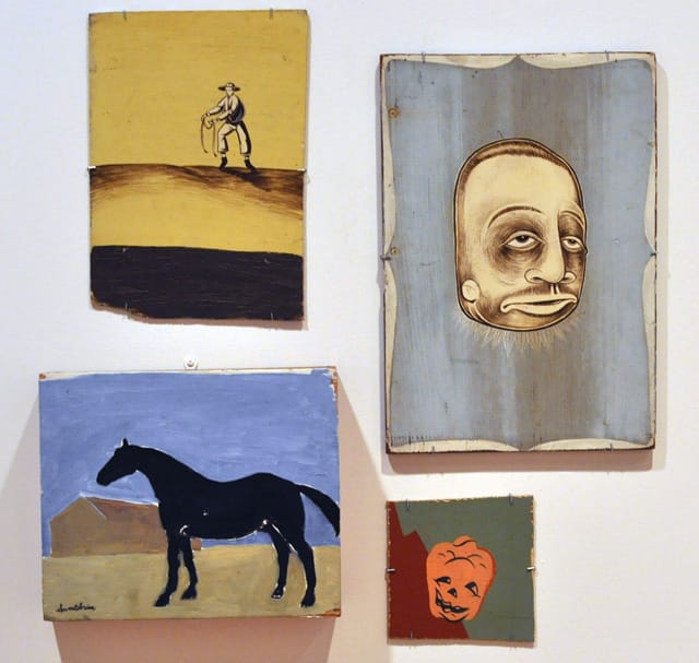 Works by (clockwise from top left) 