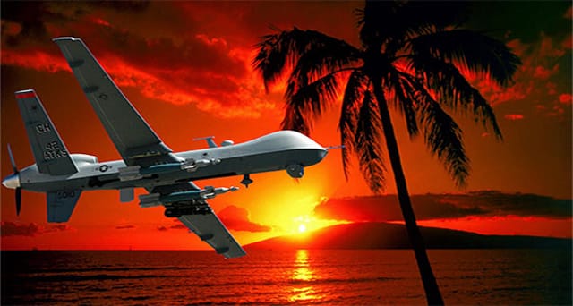 Elana Mann and Matias Viegener, "Drone Duet" (via artsblock.ucr.edu/)