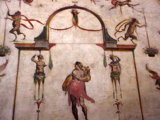 Bartolomeo Ammannati, stucco work, Leonardo Ricciarelli, Giovanni Boscoli & Mariotto di Francesco (1556-1558) detail