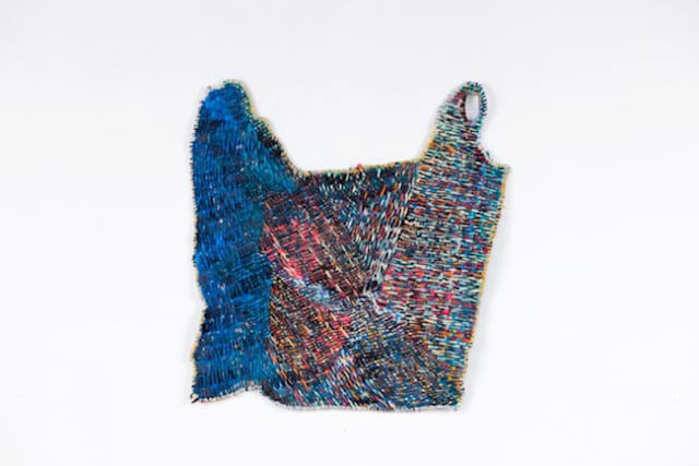 Josh Blackwell, "Plastic Basket (Box)" (2013), mixed media, 16 1/2 x 14 3/4 inches (via jasonmccoyinc.com)