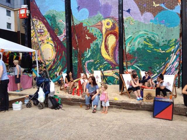 “A Fete Worse Than Death 2014,” London (photo by the author for Hyperallergic)