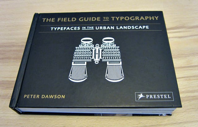 "The Field Guide to Typography" (photo by the author for Hyperallergic)