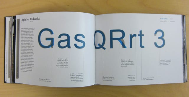"The Field Guide to Typography" (photo by the author for Hyperallergic)