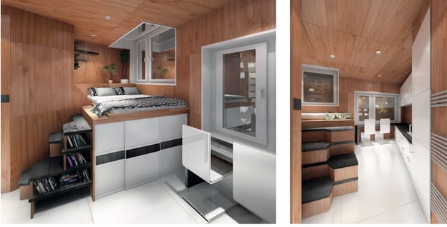 Living spaces of the Gregory Project