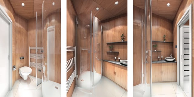 Bathroom of the Gregory Project