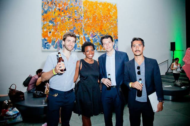 Guests at Decoding Alibis (photo by Carly Gaebe / Steadfast Studio)