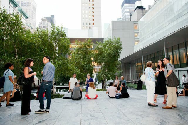 Guests at Decoding Alibis (photo by Carly Gaebe / Steadfast Studio)